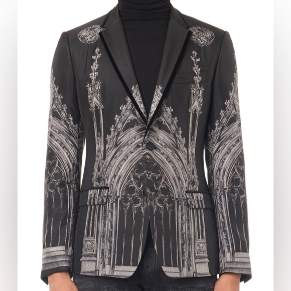 DOLCE & GABBANA Cathedral Print blazer size 40R - Picture 5 of 5